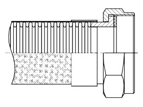 продаем металлорукав под с резьбовыми соединениями