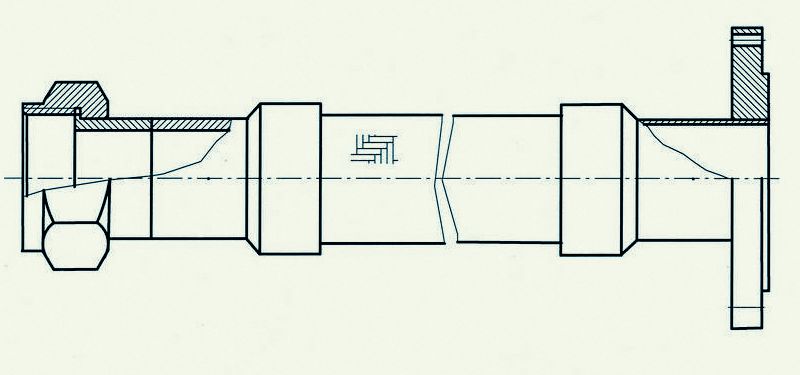 металлический шланг МШГФ схема