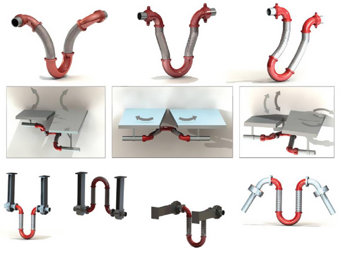П-образные компенсаторы для сейсмических зон П-образные компенсаторы для сейсмических зон