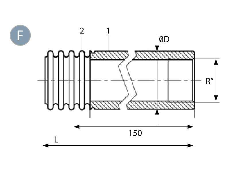 подводка для котла, бойлера, горячей воды, пара подводка для котла, бойлера, горячей воды, пара