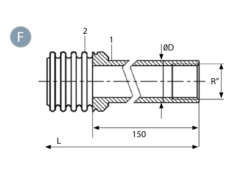 подводка для котла, бойлера, горячей воды, пара подводка для котла, бойлера, горячей воды, пара