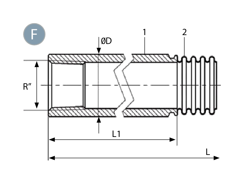 подводка для котла, бойлера, горячей воды, пара подводка для котла, бойлера, горячей воды, пара