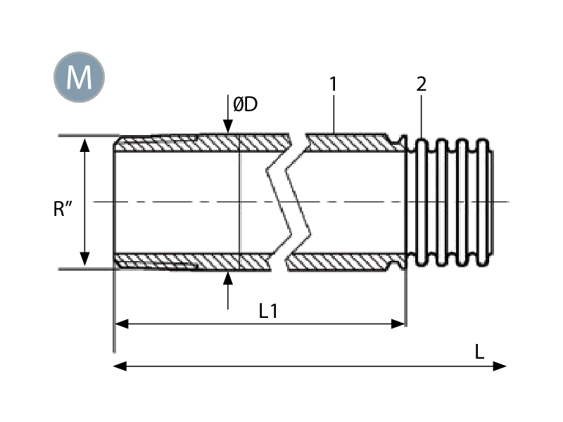 подводка для котла, бойлера, горячей воды, пара подводка для котла, бойлера, горячей воды, пара
