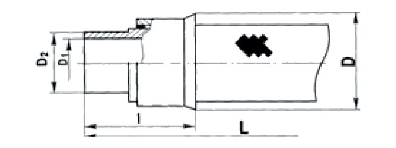металлический шланг ИЯНШ.302641.023 чертеж металлический шланг ИЯНШ.302641.023 схема