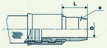 металлический шланг МШНН чертеж металлический шланг МШНН схема